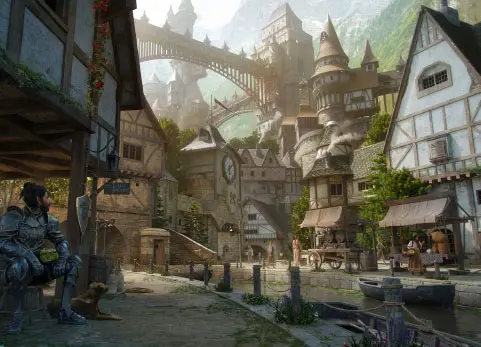 魔法童话村庄 kitbash3d – Enchanted - 筱信日记