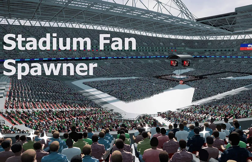体育场观众生成器 – Stadium / Event Fan Spawner V2 - 筱信日记