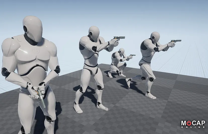 手枪动作捕捉包 – Pistol Starter – MoCap Pack - 筱信日记