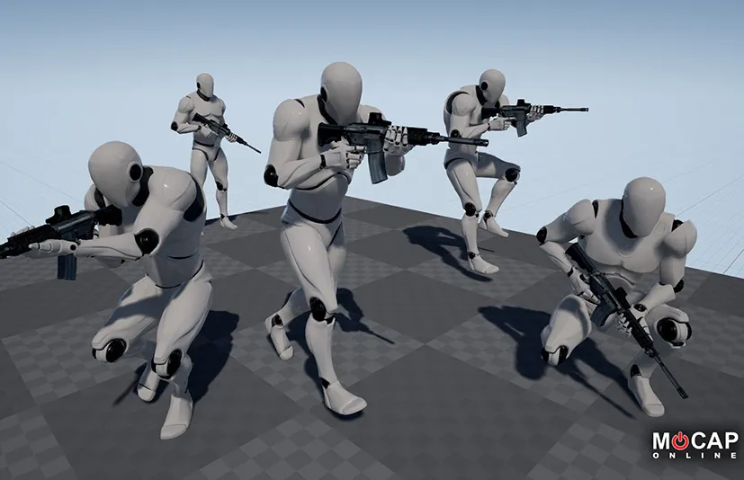 步枪动作 – Rifle Starter – MoCap Pack - 筱信日记